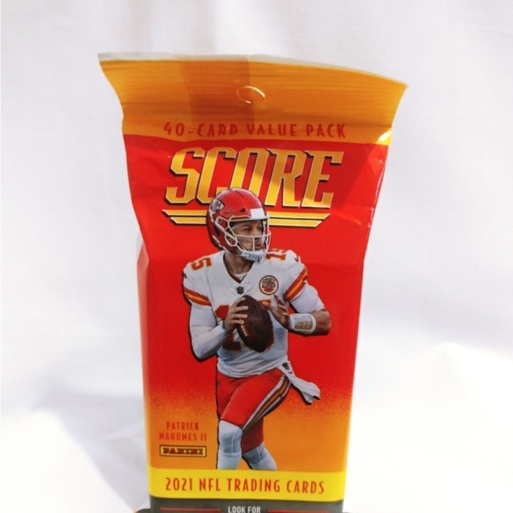 2021 Score NFL Football Fat Pack 40 Cards